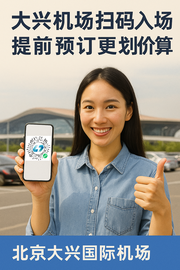 大興機(jī)場(chǎng)停車不用愁，手機(jī)下單直接停文鋒